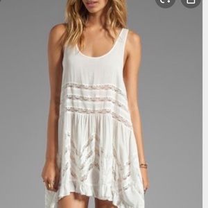 Free People Trapeze Lace Slip